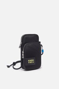 Black nylon phone case