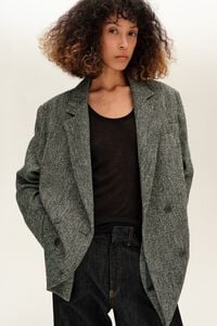Grey wool jacket
