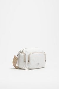 Small white nylon Pocket bag