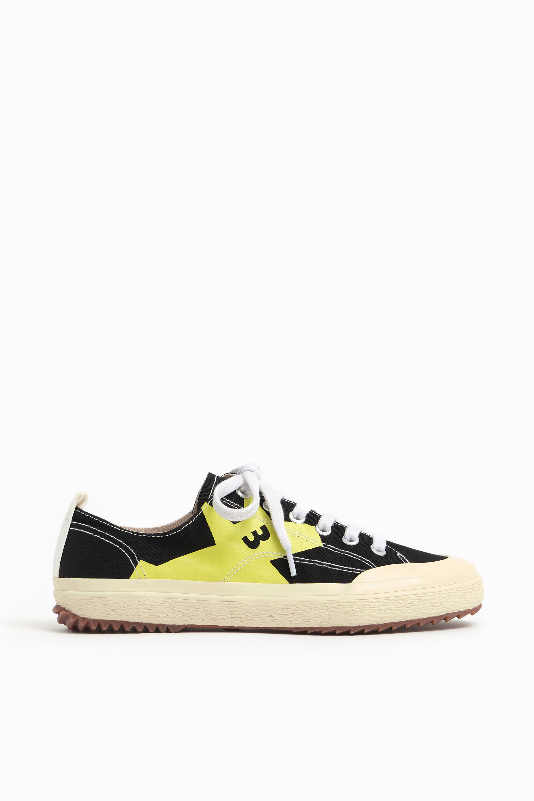 Sneakers basse tela nere