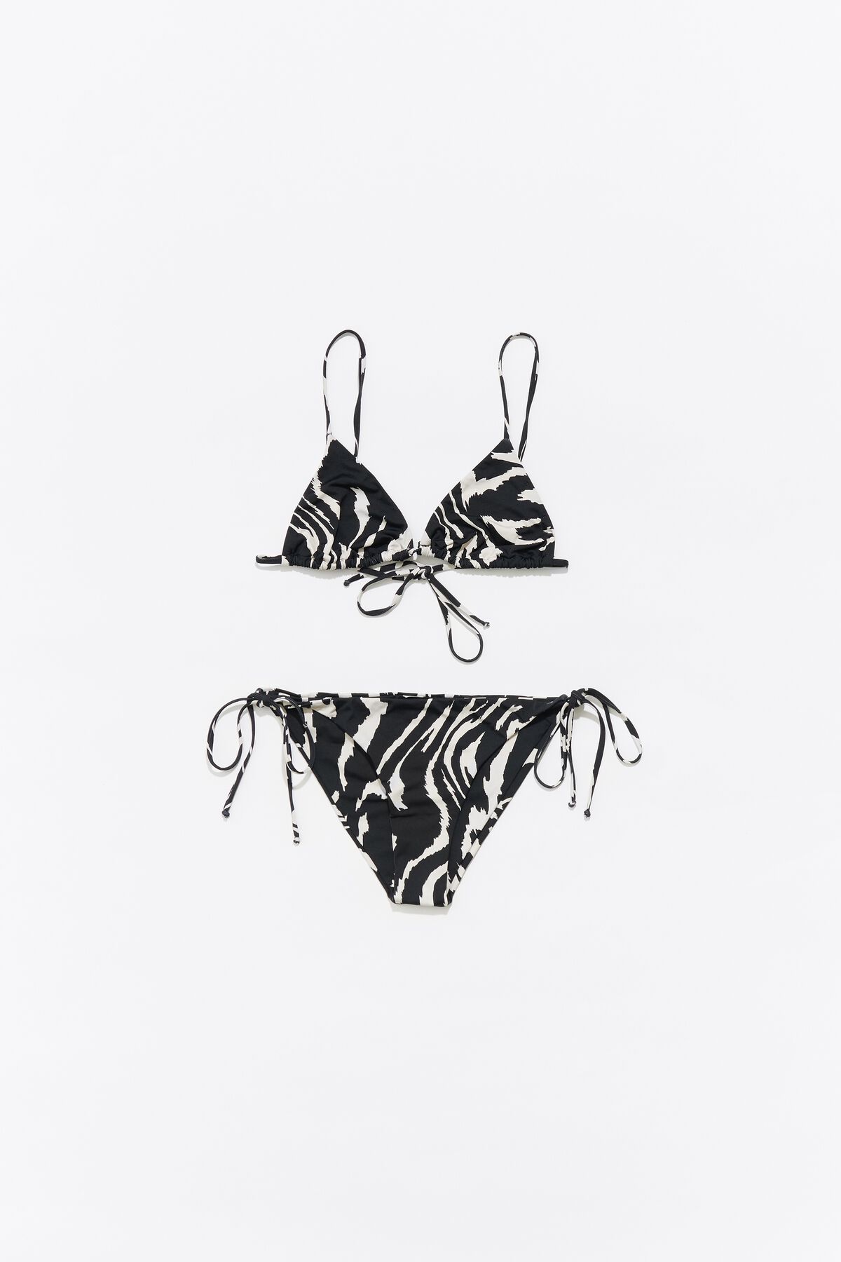 Black Tiger Liquid triangle bikini