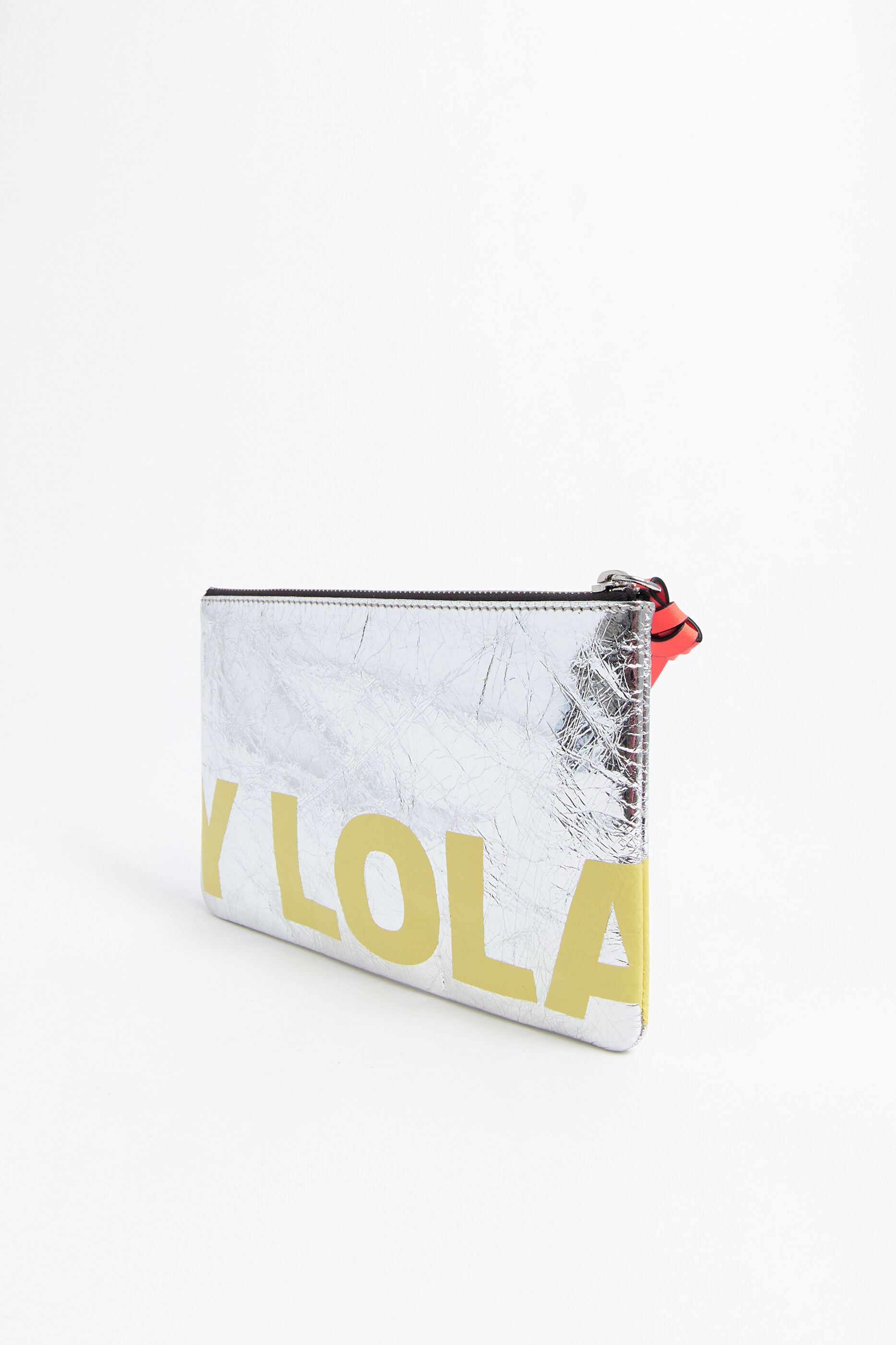 silver envelope purse