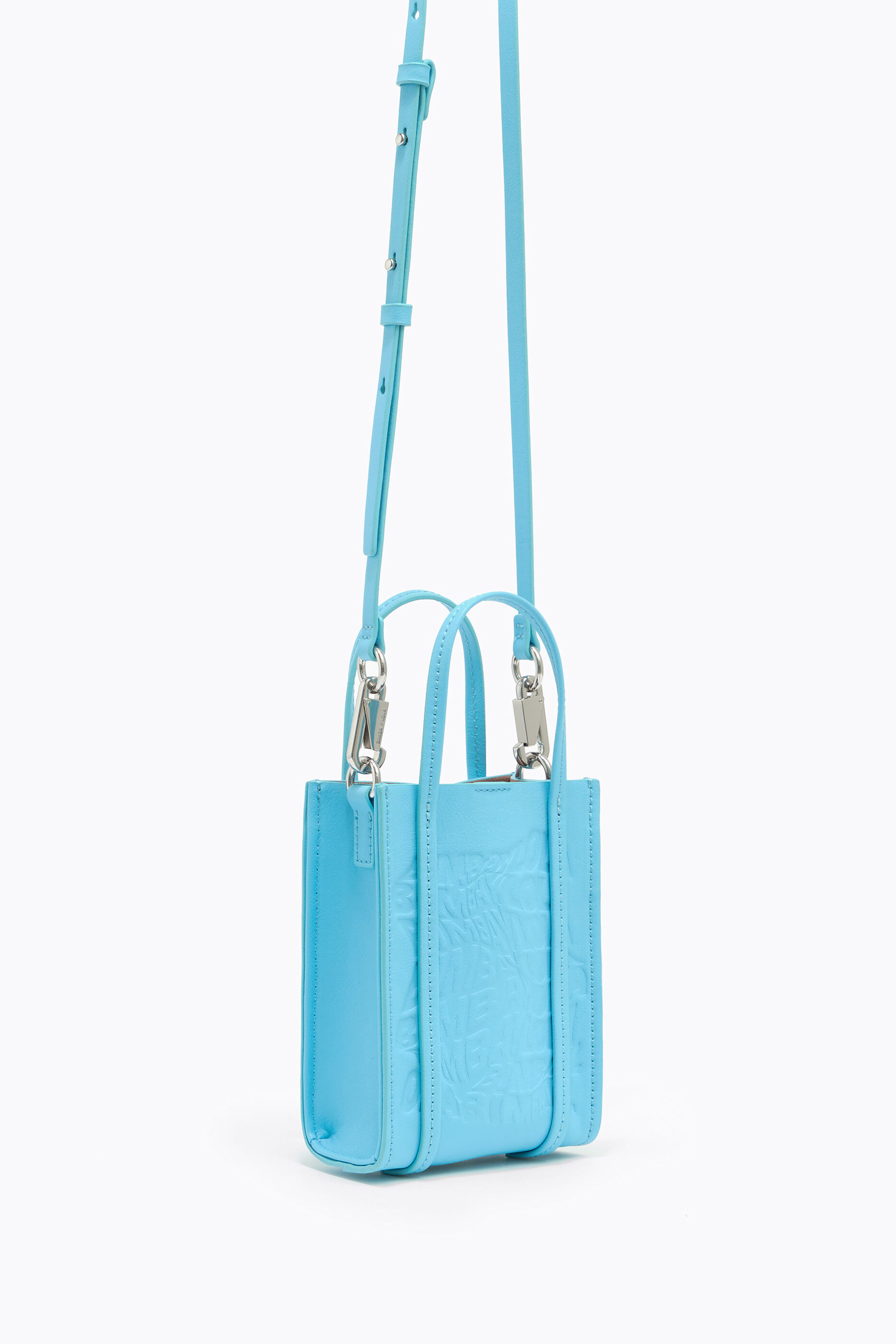 mini blue bag