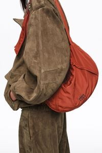 Rust medium moon bag