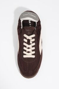 Deportiva 13 06 serraje nylon vino