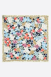 Chal jard&iacute;n de flores acuarela