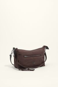 Bolso Madrid grande nylon moca