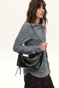 Bolso Madrid mediano piel negro