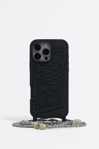 Funda iPhone 16 Pro Max silicona negra