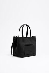 Bolso Chihuahua peque&ntilde;o nylon negro