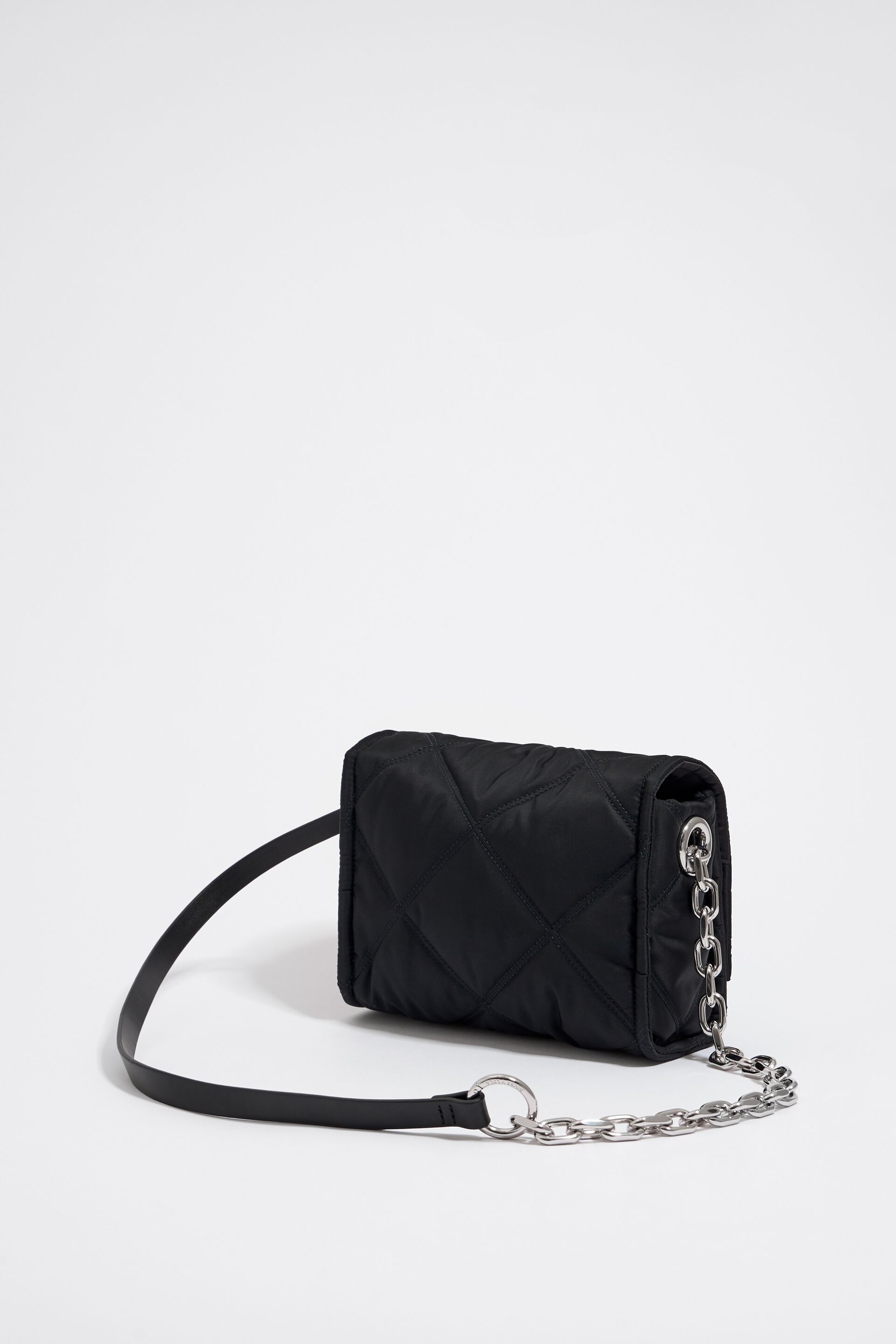 Shop bimba & lola S black nylon crossbody bag (222BBHJ1M.T1000,  222BBHJ1M.T2000) by Kinnie98