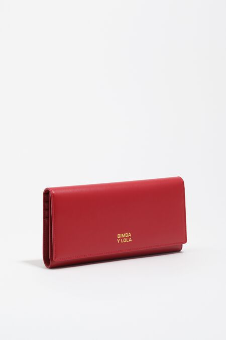 CONTINENTAL WALLET 19 IN MINT GREEN EMBOSSED CALFSKIN GOLD HARDWARE