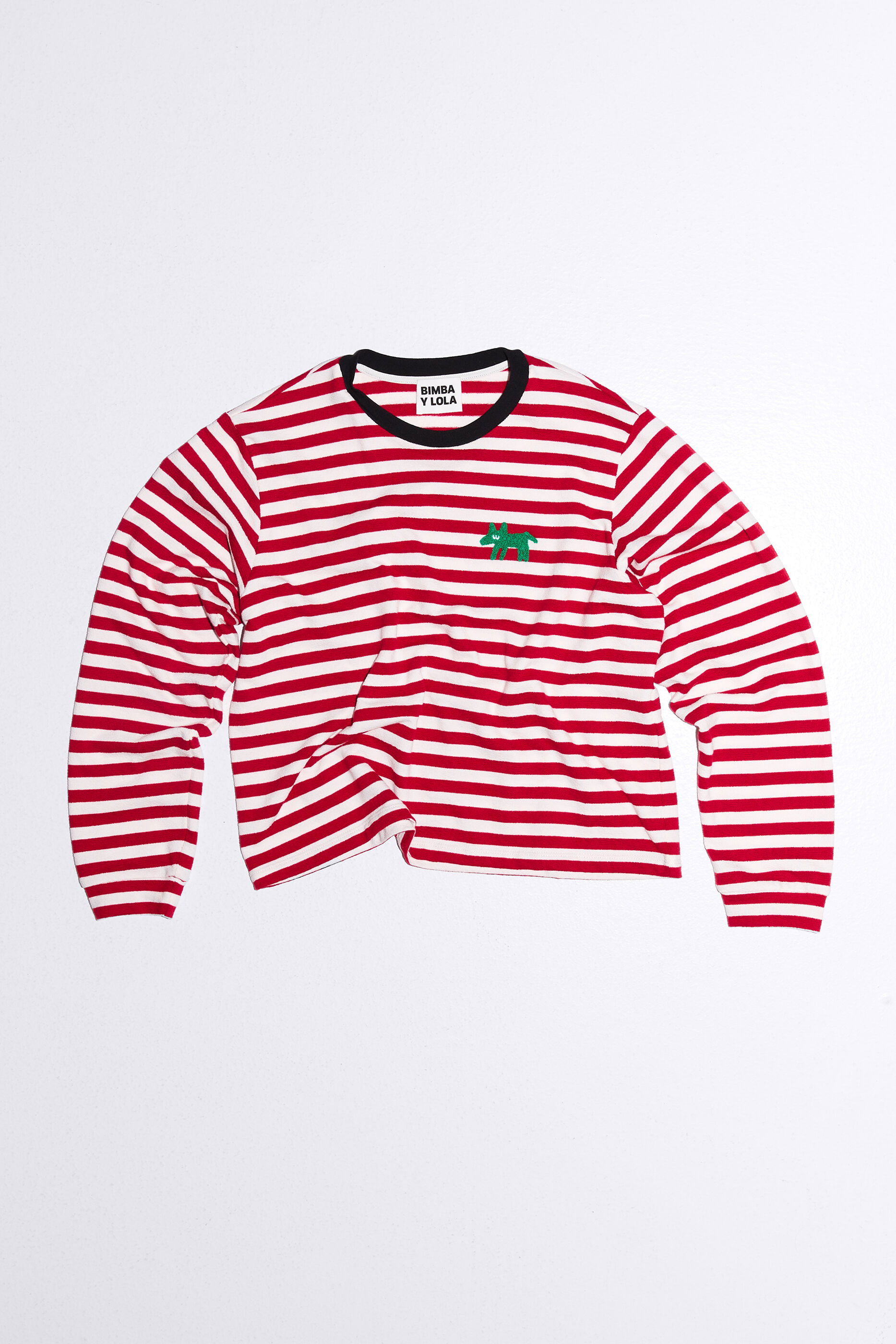 Red striped T-shirt
