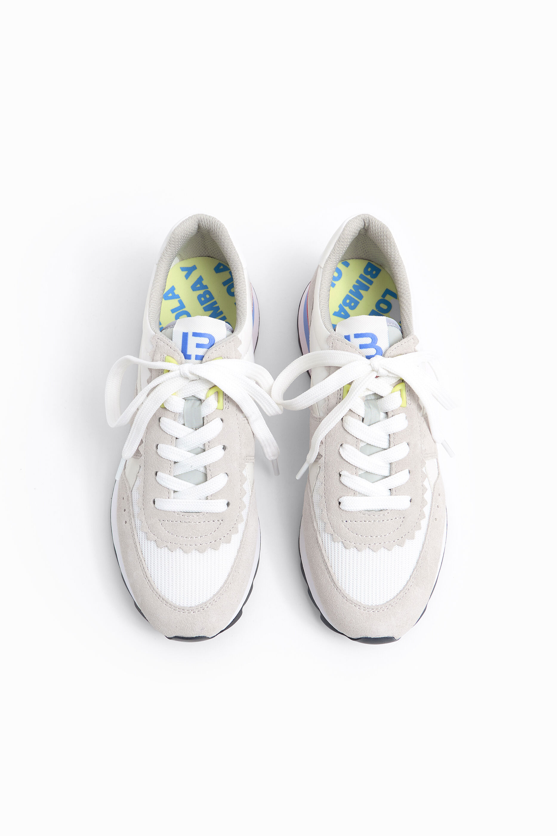 White technical sneaker