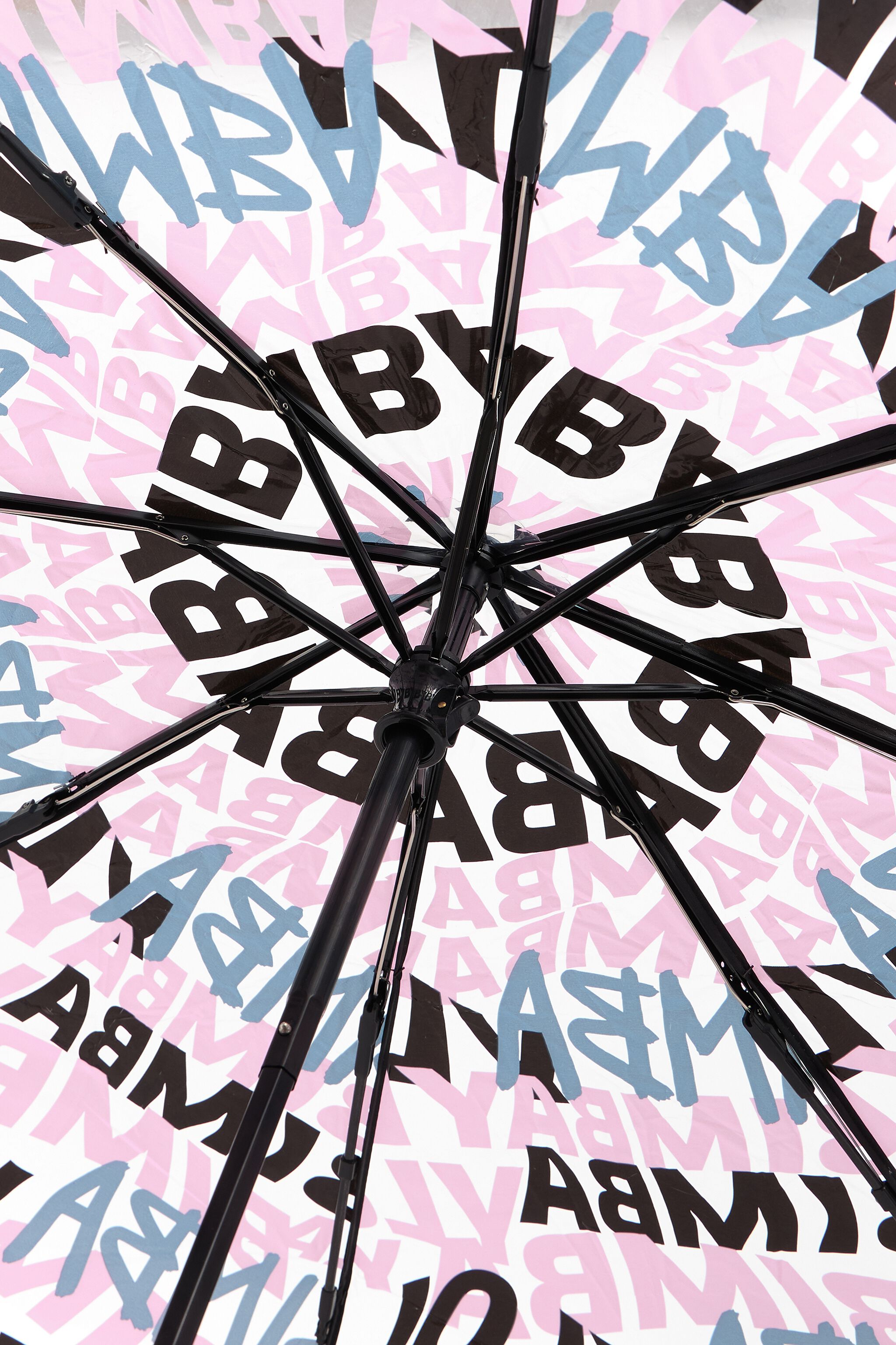 Paraguas logo rosa