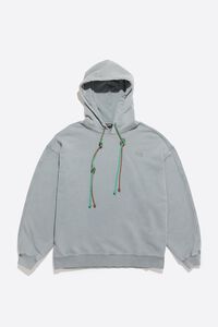 Sudadera logo verde empolvado