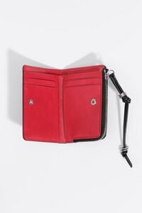 Cartera compacta piel negro