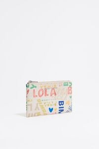 Ivory BIMBA logos print coin purse