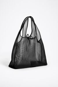 Bolso Paper grande mesh negro