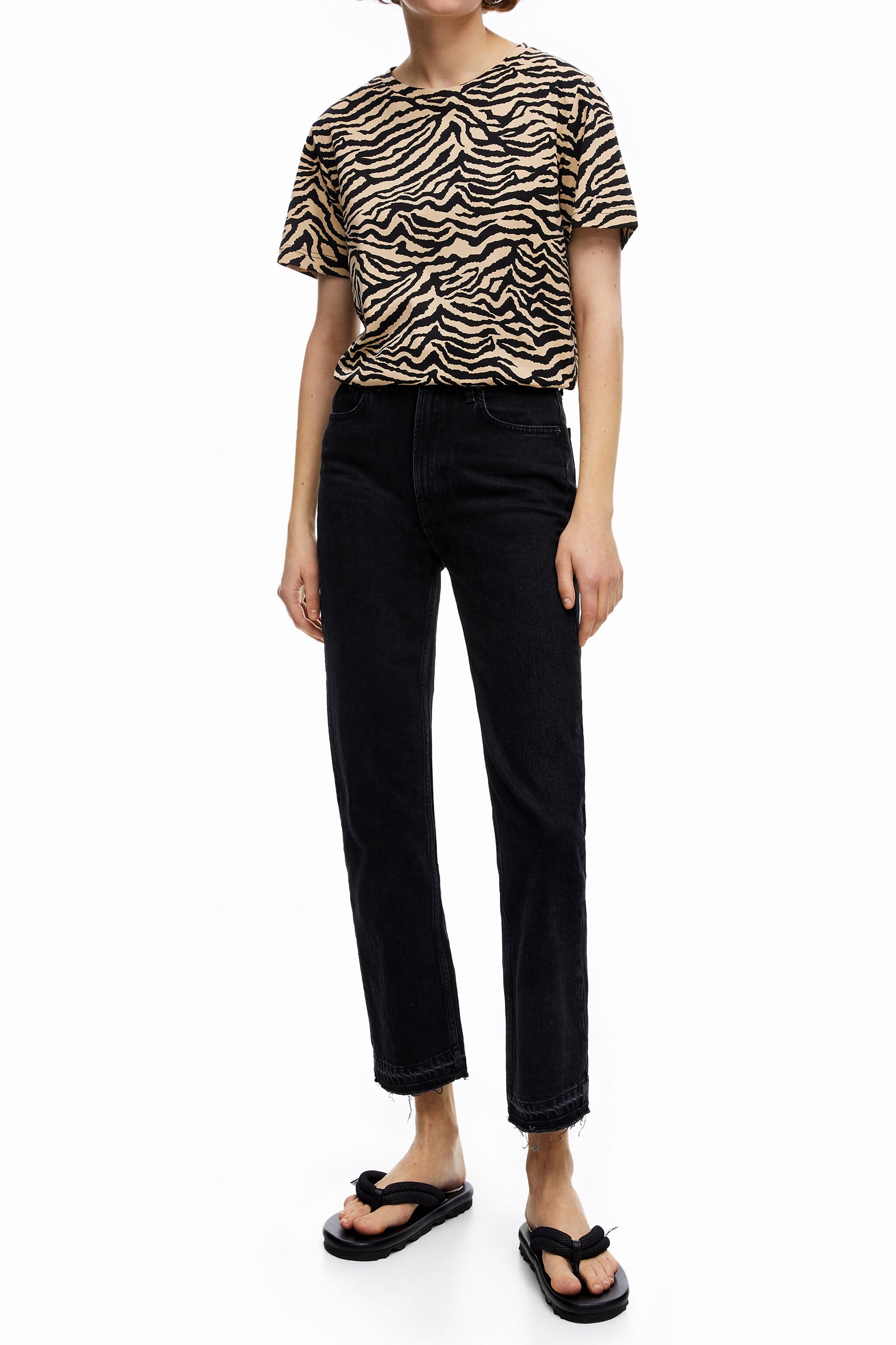 BOOTCUT- Black bootcut jeans