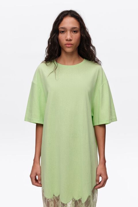 BIMBA Y LOLA Short apple lace T-shirt dress