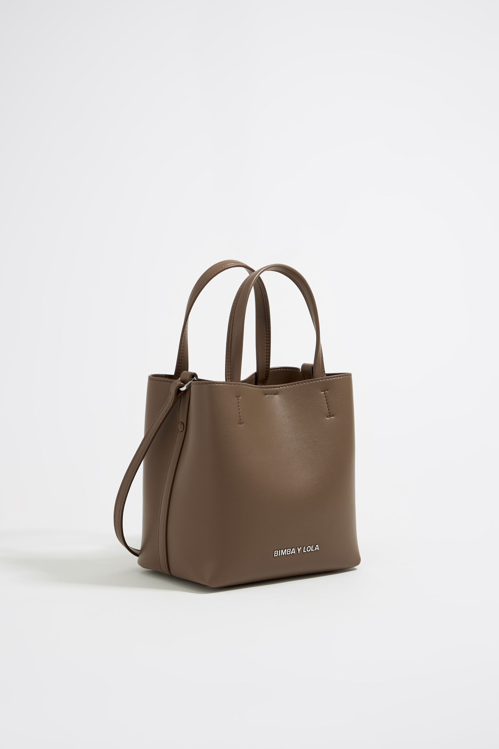 Bolso Chihuahua pequeño piel topo oscuro