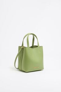 Bolso Chihuahua pequeño piel verde manzana