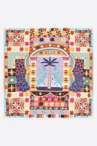 Chal geometr&iacute;as y leopardos lila