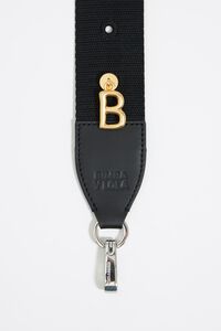 Charm letra B dorado mate