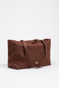 Medium rust coated shopper bag