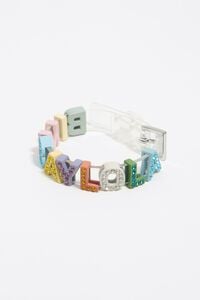 Pulsera correa logo cristales