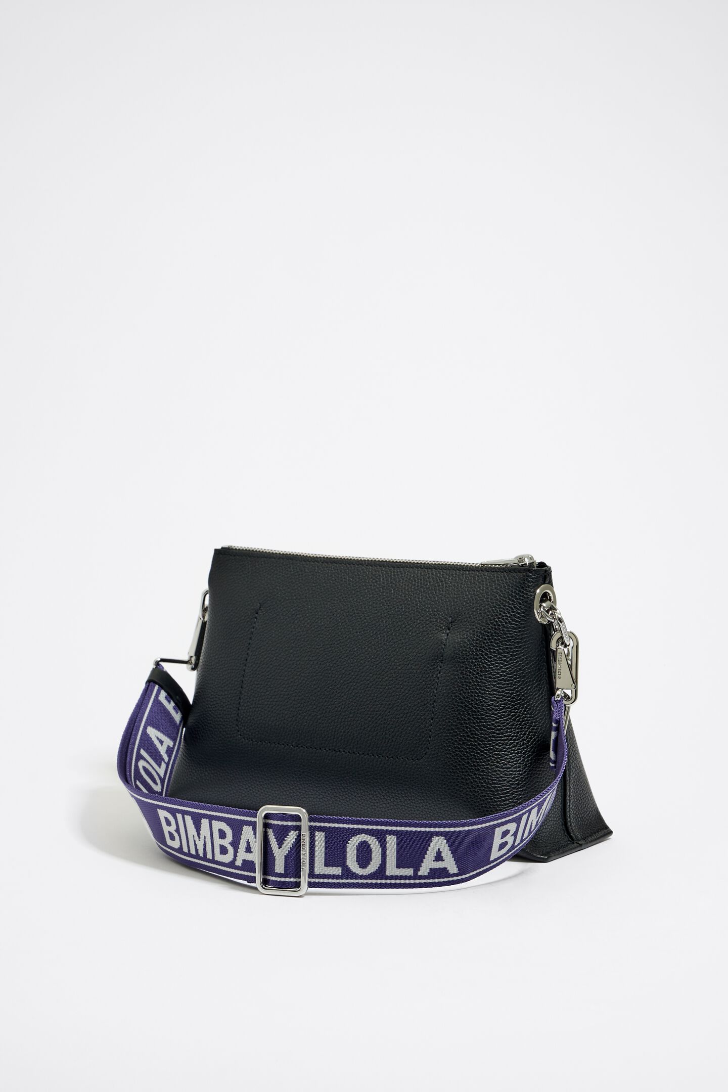 Leather crossbody bag Bimba y Lola Black in Leather - 36027620