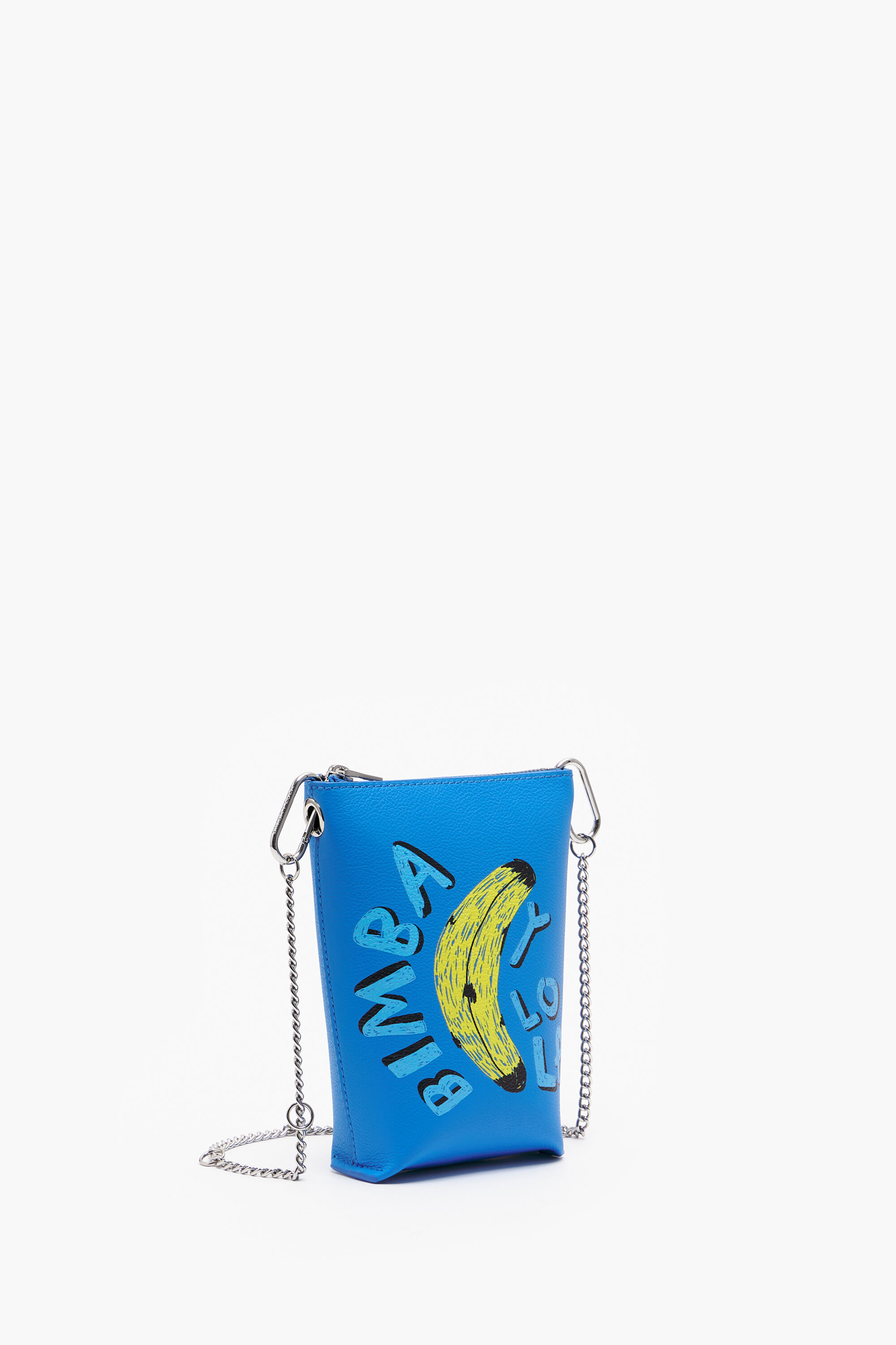 Locura dentro de poco carrera Bolso bandolera XS print BYL Banana azul