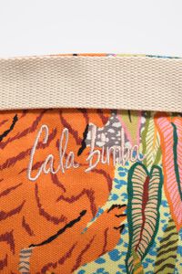 Large Wild cotton beach bag