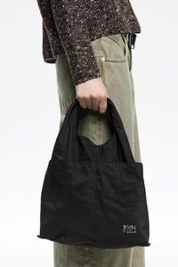 Bolso Paper mediano nylon carb&oacute;n