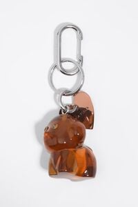 Resin dog key ring