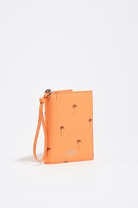 Funda pasaporte piel naranja sorbete