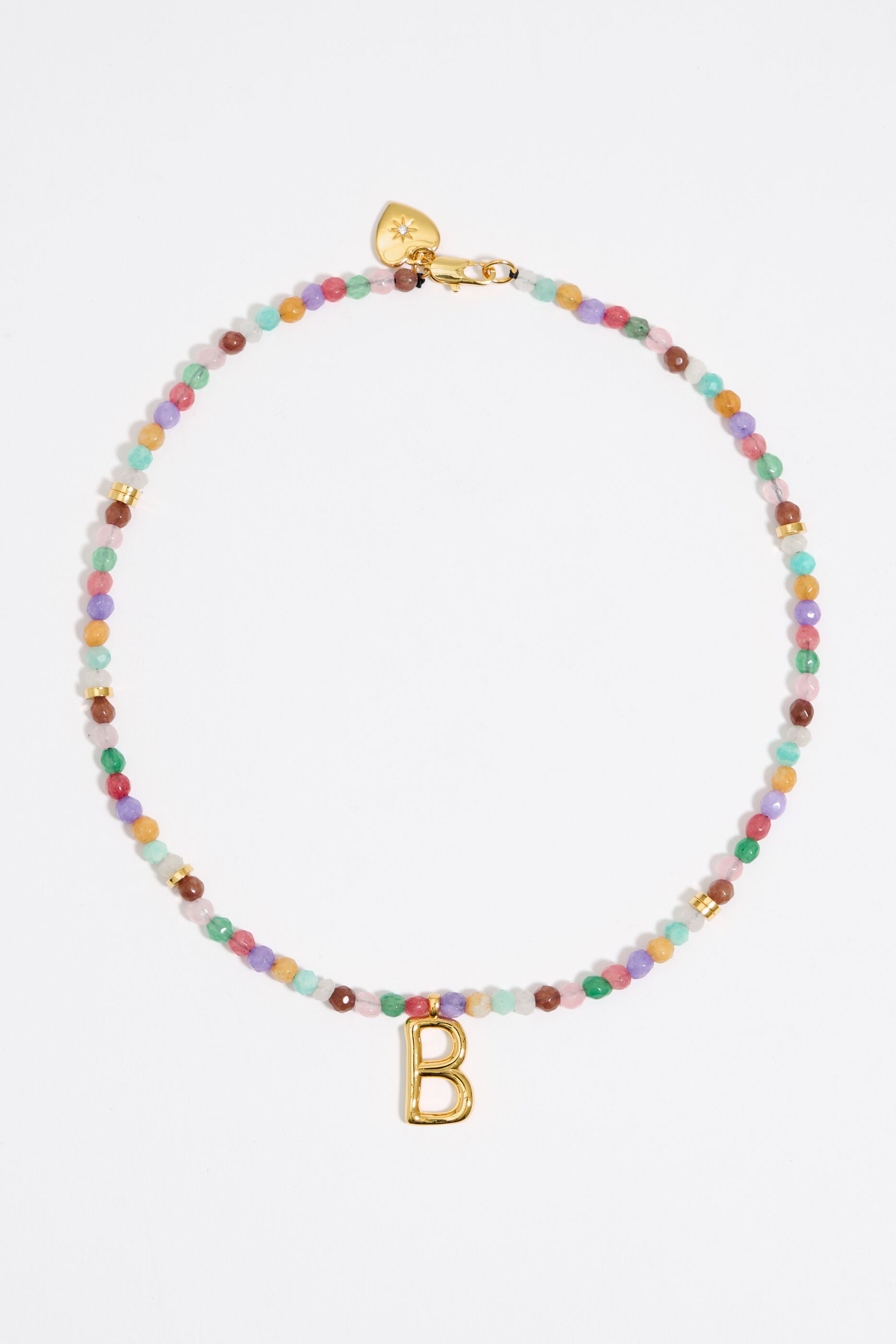 metal letter b thick link chain bracelet | Fashion bracelets, Bracelet  designs, Bead bangles