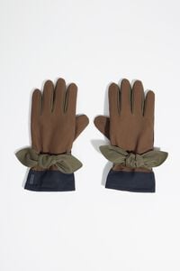 Cotton patchwork gloves