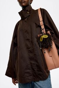 Llavero Consuelo pelo marrón