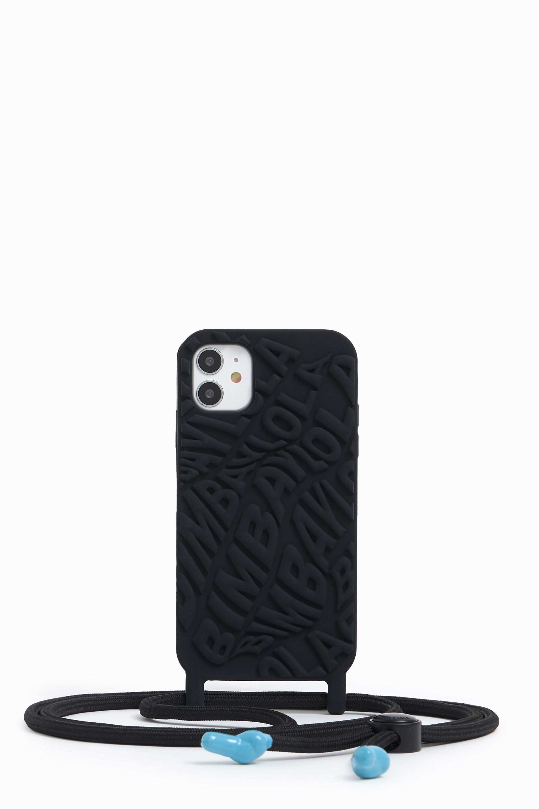 Black iPhone 11 logo case