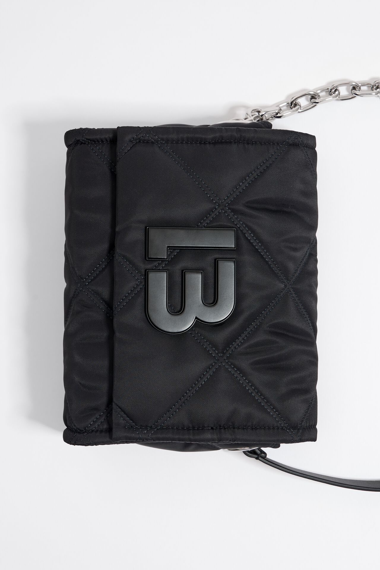 Shop bimba & lola S black nylon crossbody bag (222BBHJ1M.T1000,  222BBHJ1M.T2000) by Kinnie98