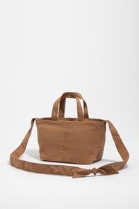Cinnamon nylon crossbody bag
