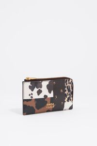 Chocolate patchwork card holder/coin purse