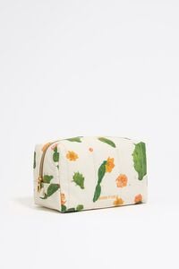 Neceser mediano nylon Cactus marfil