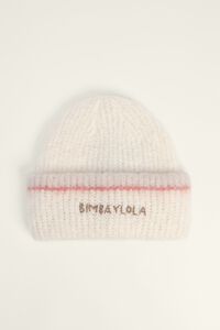 Ivory knit hat