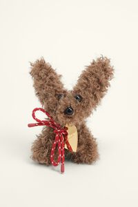 Camel fur broken key ring