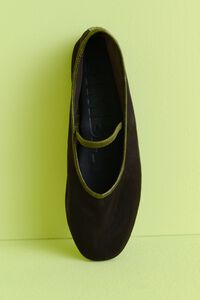 Bailarina malla verde oscura