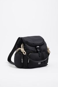 Dark anthracite nylon Pocket backpack