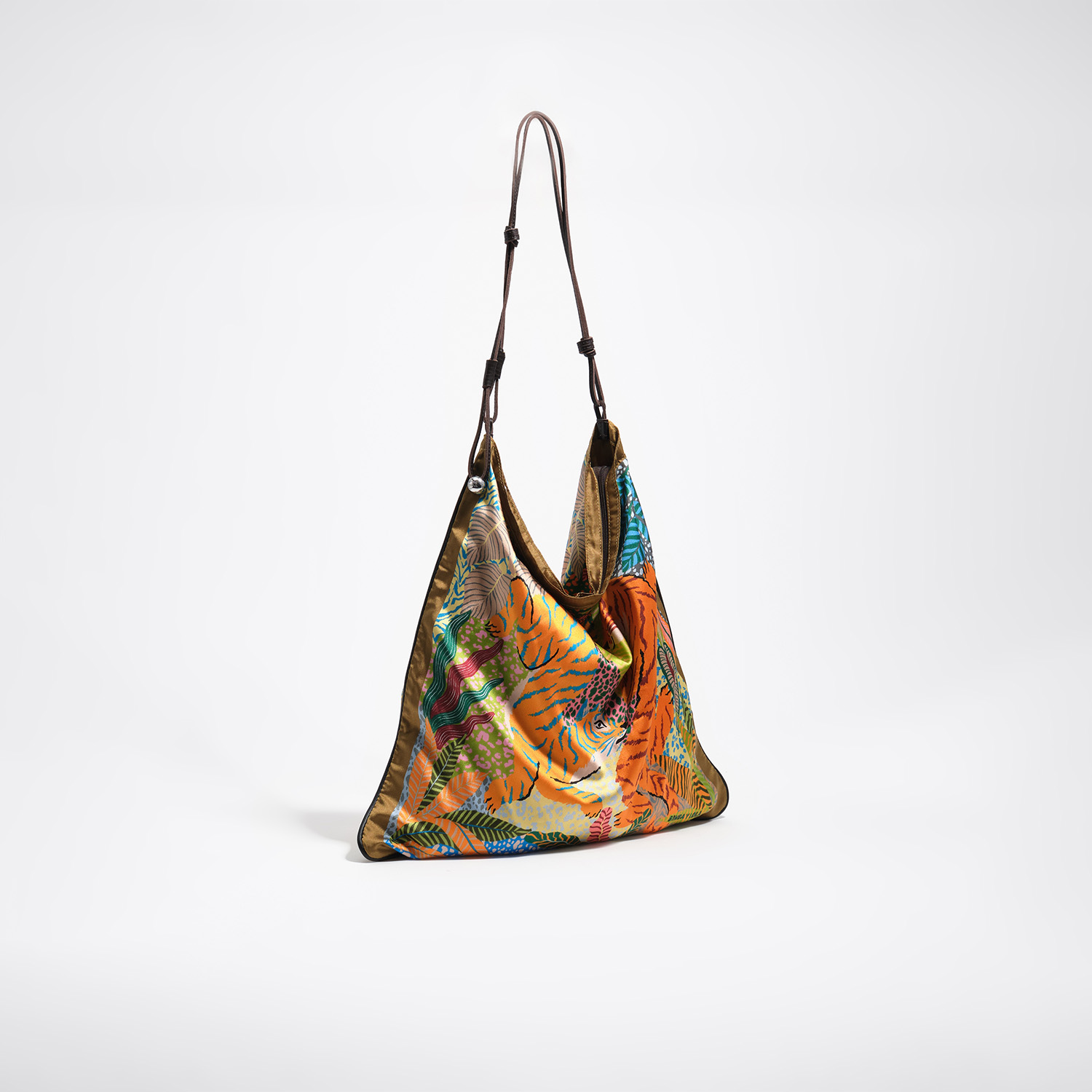 Bimba Y Lola Wild Woven Shoulder Bag